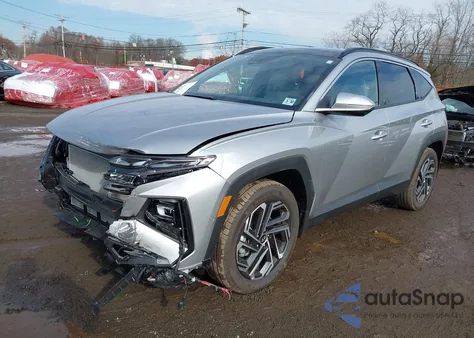 2025 Hyundai Tucson Limited z USA, uszkodzony, nr VIN 5NMJECDE4SH513946